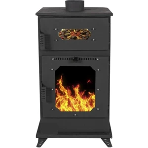 Pelet Sobası M002 Mini Fırınlı Pelet Sobası