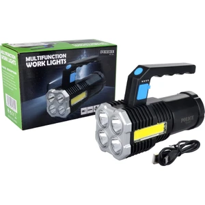 PS-353 Power+Cob Ledli Şarjlı El Feneri