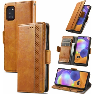 SZY Mall Samsung Galaxy A31 Cüzdan Kılıfı, Kart Tutuculu Pu Deri Flip Kılıf Rfıd Engelleme Kickstand Telefon Kapağı (Yurt Dışından)