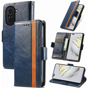 SZY Mall Huawei Nova 10 Pro Cüzdan Kılıfı, Kart Tutuculu Pu Deri Flip Kılıf Rfıd Engelleme Kickstand Telefon Kapağı (Yurt Dışından)