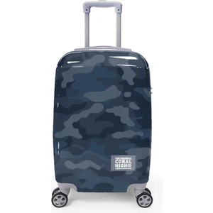 Coral High Kamuflaj Desenli Kabin Boy Valiz (50CM) 16544