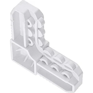 Mavi Trend Mavitrend 17X25 mm Sineklik Köşe Takozu 10 Adet Beyaz Renkli