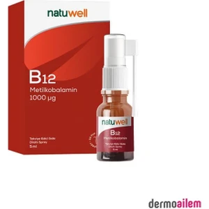 B12 Metilkobalamin Sprey 1000 Mcg 5 ml