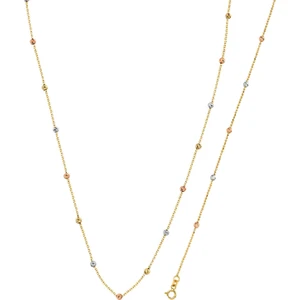 Zincirli Dorissa 14 Ayar Altın Takı Seti