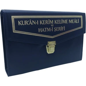 Rahle Boy Kelime Mealli Hatim Cüzü