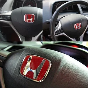Honda Civic 2006-2012 Fd6 Kırmızı H Direksiyon Logo