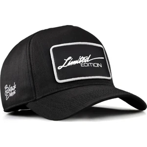 Black Börk V2 Baseball Limited Edition - 2 Kod Logolu Unisex Siyah Cordura Kumaş Şapka (Cap)