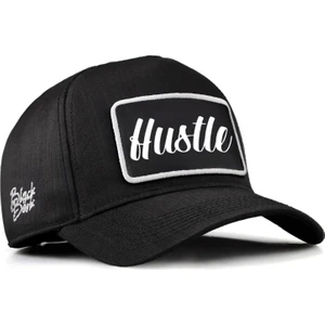 Black Börk V2 Baseball Hustle - 2 Kod Logolu Unisex Siyah Cordura Kumaş Şapka (Cap)
