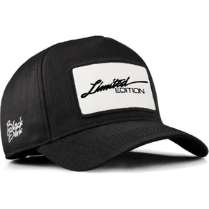 V2 Baseball Limited Edition - 1 Kod Logolu Unisex Siyah Cordura Kumaş Şapka (Cap)