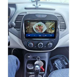 Renault Captur Android Kablosuz Carplay Navigasyon Multimedya 9 Inch Ekran 2 GB Ram 32 GB Rom