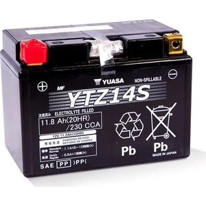 Sym 350 Downtown / 400 Xciting -  Yuasa Ytz14s-bs 12V/11.2AH Akü