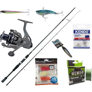 Acuador ACU-1000A Makine + Okuma Wave Power 228CM 2-12GR Lrf Olta Seti