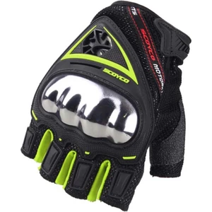 MC44D Sarı Yarım Eldiven Ekstra Kaydırmaz Kumaş ile Rahat Kullanım Sunar