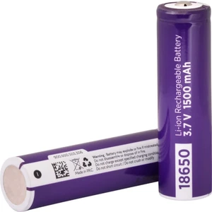 3.7V Li-Ion 18650 1500 Mah Şarjlı Pil Başlı 0.5c Tek