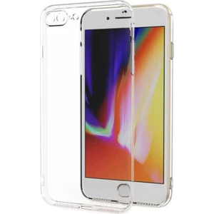 iPhone 8 Plus Kılıf Şeffaf Kamera Korumalı Yumuşak Silikon