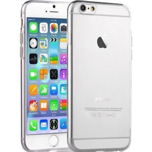 iPhone 6/6s Kılıf Şeffaf Kamera Korumalı Yumuşak Silikon