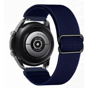 22 mm Universal Örgü Tokalı Bant Kordon Akıllı Pimli Koyu Mavi