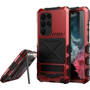 Samsung Galaxy S24 Ultra Kickstand Telefon Kasası Askeri Sınıf Şok Geçirmez Kapak (Yurt Dışından)