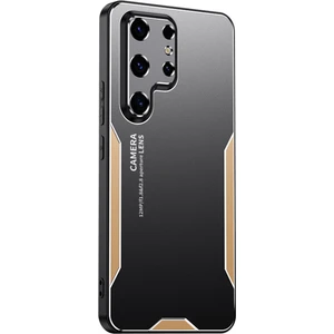 Samsung Galaxy S24 Ultra Çizilmeye Dayanıklı Alüminyum Alaşımlı+Tpu+Pc Telefon Kılıfı (Yurt Dışından)