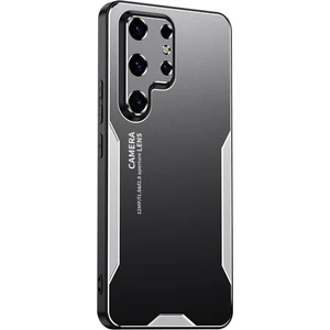 Samsung Galaxy S24 Ultra Çizilmeye Dayanıklı Alüminyum Alaşımlı+Tpu+Pc Telefon Kılıfı (Yurt Dışından)