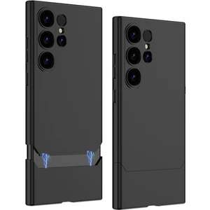 Samsung Galaxy S24 Ultra Kontrastlı Renk Çıkarılabilir Manyetik Pc Kapağı (Yurt Dışından)