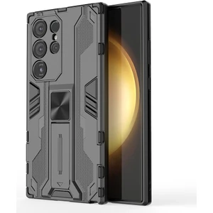 Samsung Galaxy S24 Ultra Anti-Cratch Pc+Tpu Kickstand Cover (Yurt Dışından)