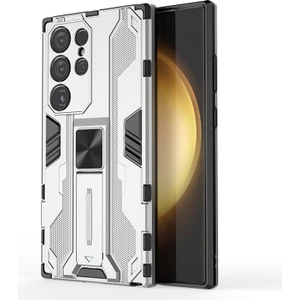 Samsung Galaxy S24 Ultra Anti-Cratch Pc+Tpu Kickstand Cover (Yurt Dışından)