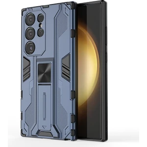 Samsung Galaxy S24 Ultra Anti-Cratch Pc+Tpu Kickstand Cover (Yurt Dışından)