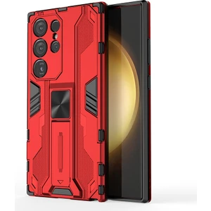 Samsung Galaxy S24 Ultra Anti-Cratch Pc+Tpu Kickstand Cover (Yurt Dışından)
