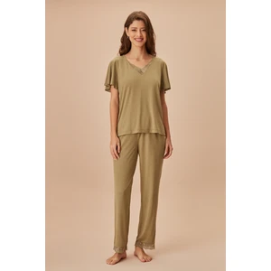 Green Rose Pijama Takımı