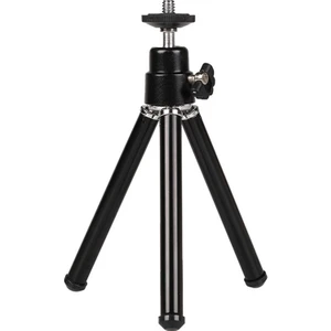 Mini Taşınabilir Tripod Ayarlanabilir Mini Tripod Kamera Projektörü Için Alüminyum Alaşımlı Siyah (Yurt Dışından)
