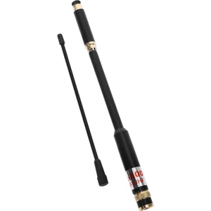 AL800 Uhf Vhf Teleskopik Bnc Anten Yüksek Kaliteli Taşınabilir Iki Yönlü Telsiz TK-208 Tk-Icom Walkie Talkie IC-V85 (Yurt Dışından)