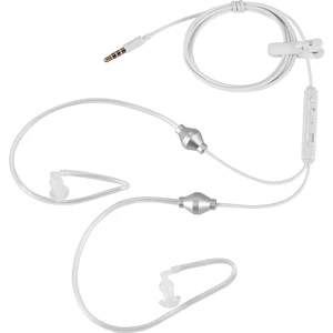 3.5mm Stereo Hava Tüpü Kablolu Kulaklık Anti-Radyasyon Binaural Kulaklıklar Gürültü Yalıtımlı Kulaklıklar Micr Mobilephone Için (Yurt Dışından)
