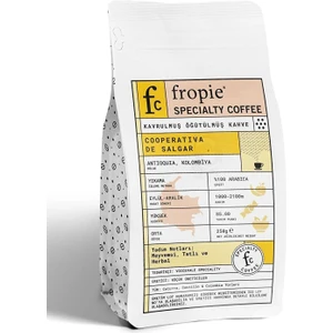 Specialty Coffee - Kavrulmuş Nitelikli Öğütülmüş Kahve - Kolombiya, Cooperative De Salgar- 250 G