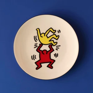 Bella Maison Keith Haring Double Porselen Pasta Tabağı (19 cm)