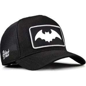 V2 Trucker Yarasa - 2 Kod Logolu Siyah Cordura Kumaş Şapka (Cap)