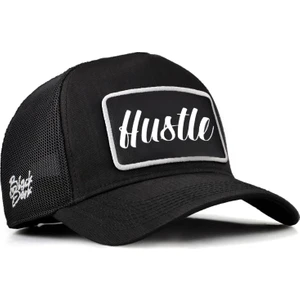 V2 Trucker Hustle - 2 Kod Logolu Siyah Cordura Kumaş Şapka (Cap)