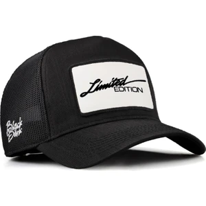 V2 Trucker Limited Edition - 1 Kod Logolu Siyah Cordura Kumaş Şapka (Cap)