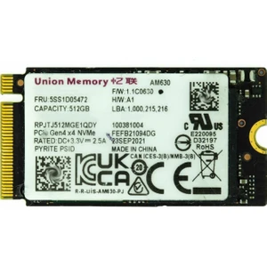 Memory SSS1D05470 512GB M2 22X42 Nvme SSD