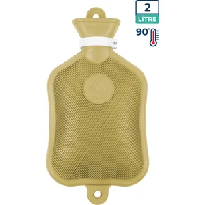 Bebelav Adalılar Kauçuk Termofor  Sıcak Su Torbası Krem 2 L