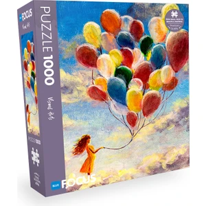 Blue Focus 1000 Parça Puzzle - Flyıng Balloons (Uçan Balonlar)