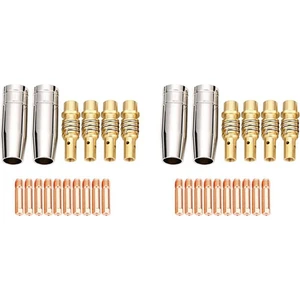 Kaynak Makinesi Için Mig Kaynak Nozulları Mig Kaynak Makinesi Için 32 Adet Temas Uçları - 0.8mm (Yurt Dışından)