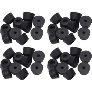 40 Adet 21 x 12 mm Konik Gömme Ayak Ayak Kauçuk Tampon Malzemesi: Kauçuk (Yurt Dışından)