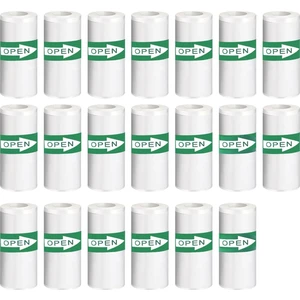 20PCS Mini Yazıcı Kağıdı, Termal Etiket Kağıdı, Kendinden Yapışkanlı, Mini Termal Yazıcı Kağıdı, Notlar, Beyaz Üzerine Siyah, 5.7x2.5cm (Yurt Dışından)