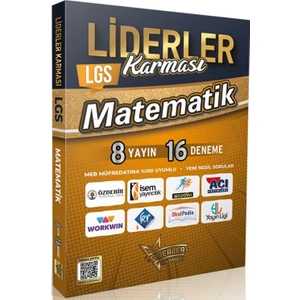 Liderler Karması LGS Matematik Denemeleri 8 Yayın 16 Deneme