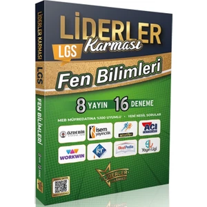Liderler Karması LGS Fen Bilimleri Denemeleri 8 Yayın 16 Deneme