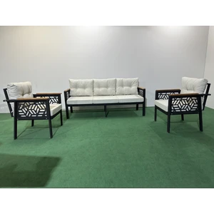 Adım Shops Adımshops 3+1+1 Melisa Balkon-Bahçe-Kafe Çay Seti Koltuk Oturma Takımı-Oturma Grubu,ofis Koltuğu 3+1+1melisa