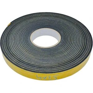 Endüstriyel Eva 4mm x 25 mm Çift Taraflı Yapışkan Bantlı Yalıtım Süngeri