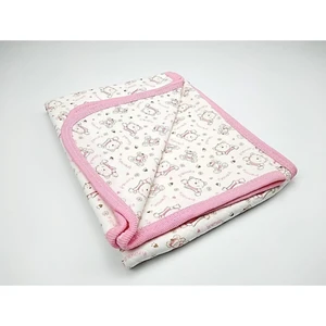 Çil Özlem Bebe Bebek Tek Kat Kapitone Battaniye Kundak 80X90 cm