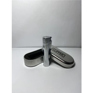 Clipper Turbo Komple Metal Parlak Gri Çakmak Py53Pgr